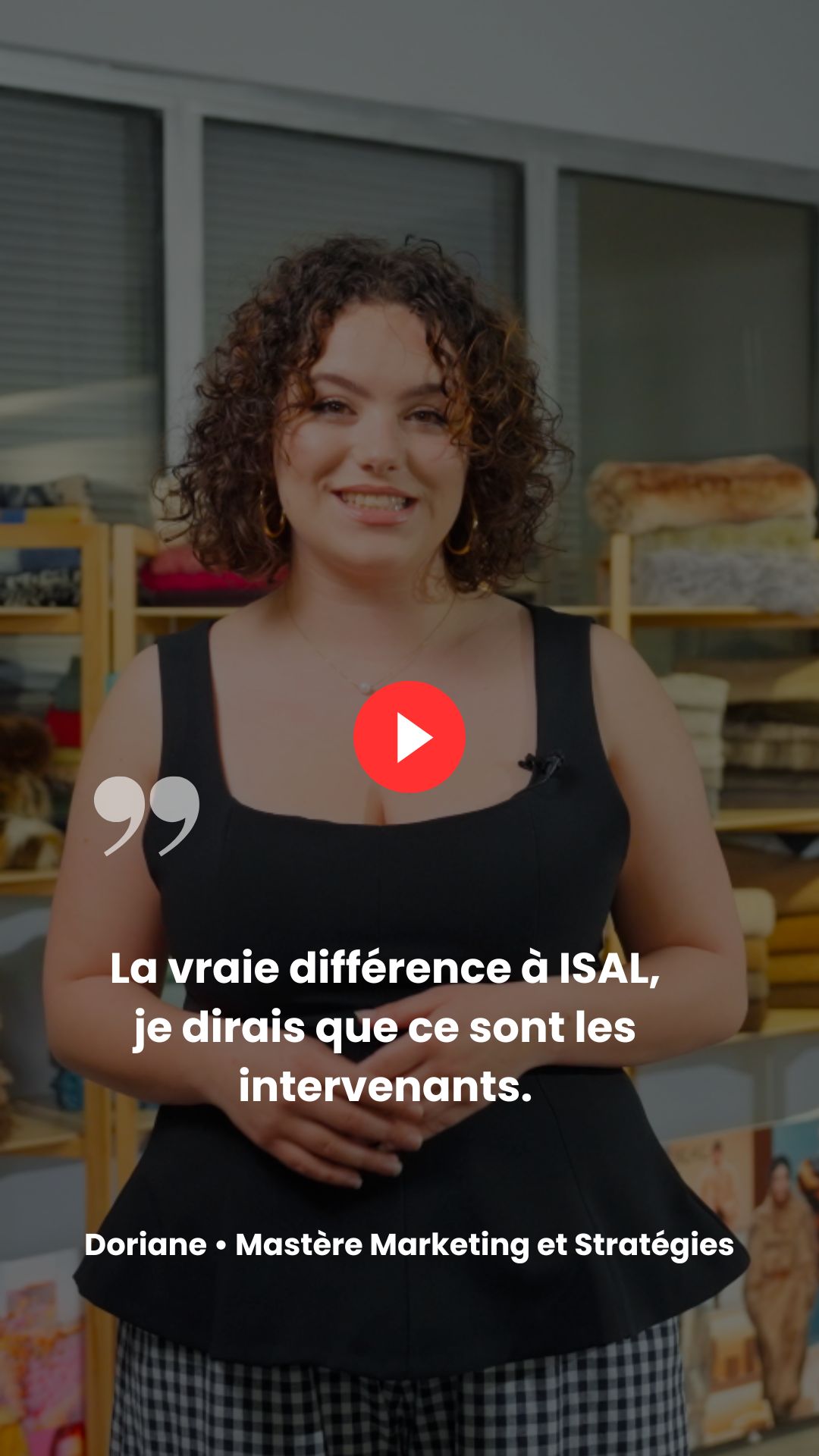 Témoignage de Doriane – ISAL PARIS